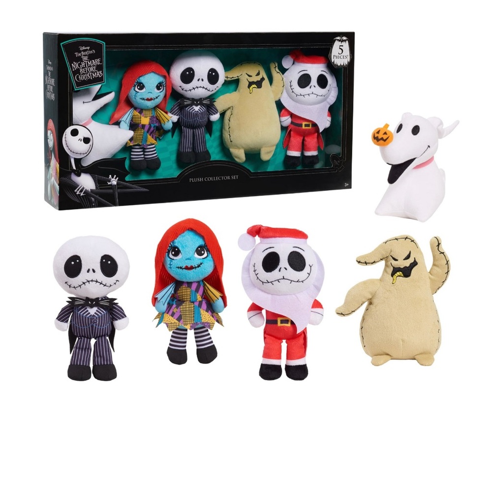Tim Burton’s Nightmare Before Christmas Small Plush Box Set